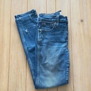 Madewell Slim Straight Jeans Button-Front Size 25